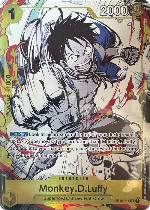 Monkey.D.Luffy (Premium Card Collection -6 assort  OP10-111 - One Piece Promo kart görseli