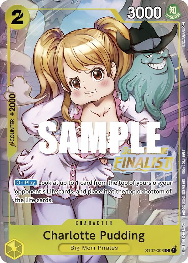 Charlotte Pudding (Online Regional 2023) [Finalist ST07-008 - One Piece Promo kart görseli