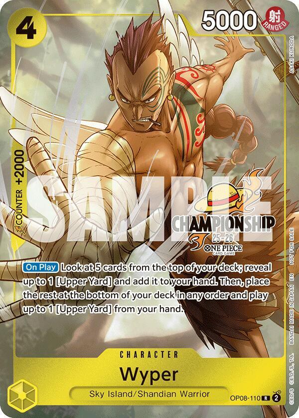 Wyper (CS 25-26 Celebration Pack) OP08-110 - One Piece Promo kart görseli