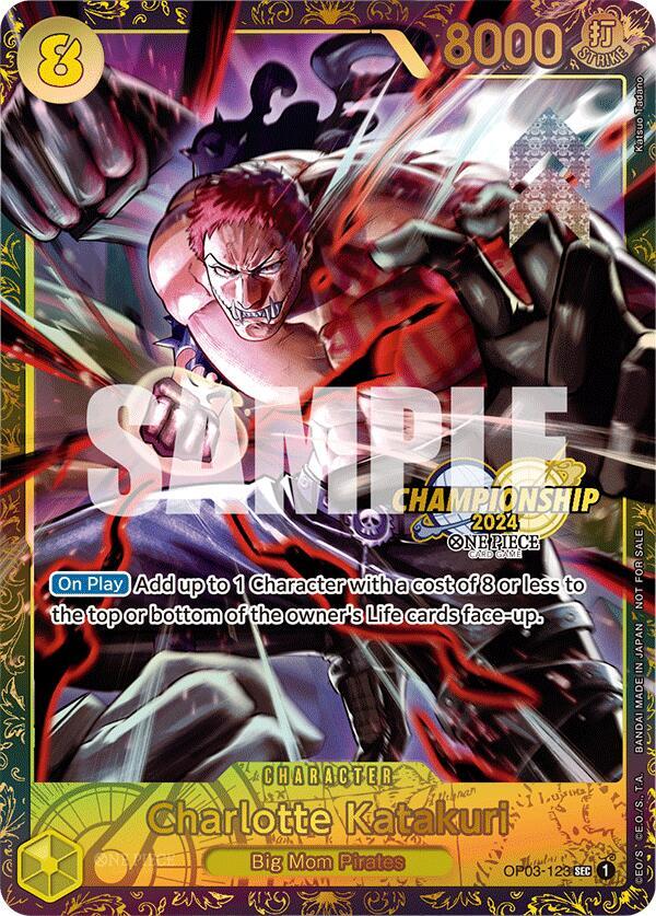 Charlotte Katakuri (Championship 2024) OP03-123 - One Piece Promo kart görseli