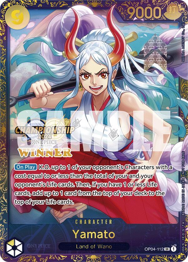 Yamato (Championship 2024 Finals Winner) OP04-112 - One Piece Promo kart görseli