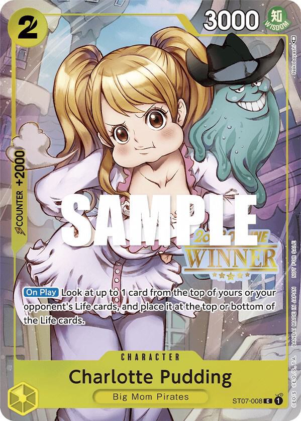 Charlotte Pudding (Online Regional 2023) [Winner] ST07-008 - One Piece Promo kart görseli