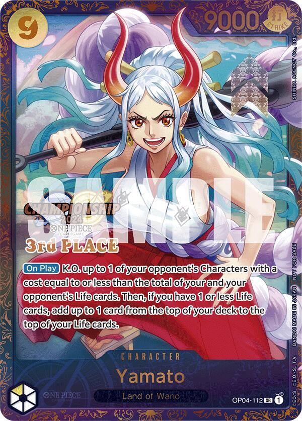 Yamato (Championship 2024 Finals 3rd Place) OP04-112 - One Piece Promo kart görseli