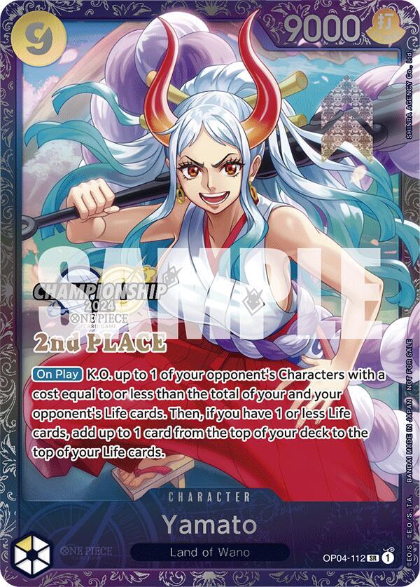 Yamato (Championship 2024 Finals 2nd Place) OP04-112 - One Piece Promo kart görseli