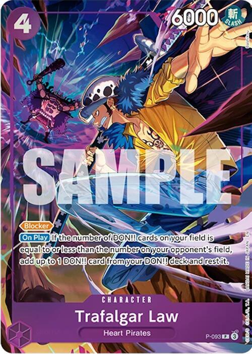 Trafalgar Law (Illustration Box Vol.6) P-093 - One Piece Promo kart görseli