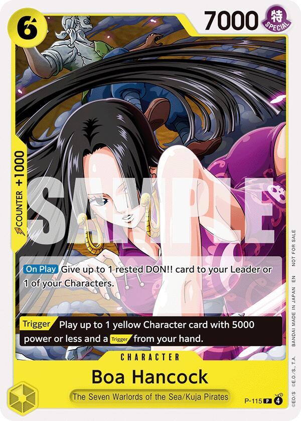 Boa Hancock (OP15 Release Event) P-115 - One Piece Promo kart görseli