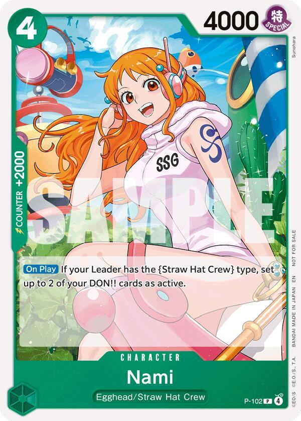 Nami (Store Tournament 2025 Vol. 4) P-102 - One Piece Promo kart görseli