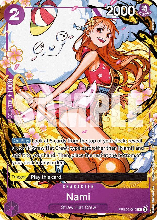 Nami (Welcome Pack 2026 Vol.1) PRB02-012 - One Piece Promo kart görseli