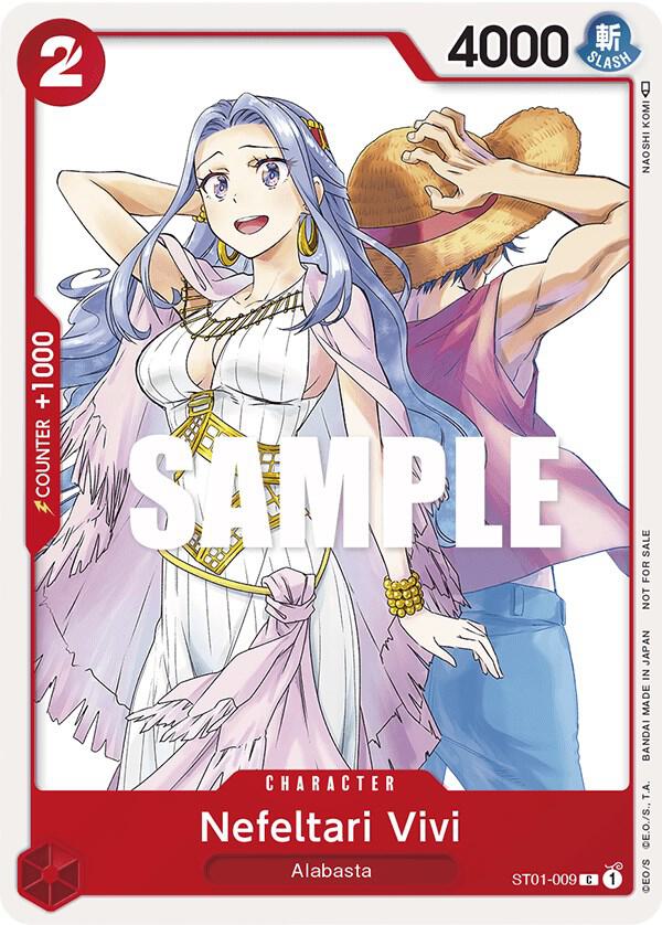 Nefeltari Vivi (OP-03 Pre-Release Tournament) [Par ST01-009 - One Piece Promo kart görseli