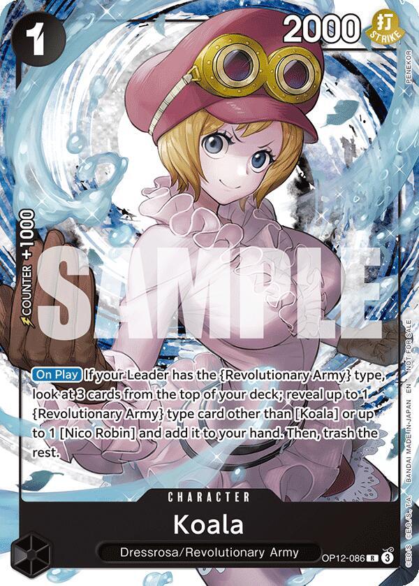Koala (Welcome Pack 2026 Vol.1) OP12-086 - One Piece Promo kart görseli