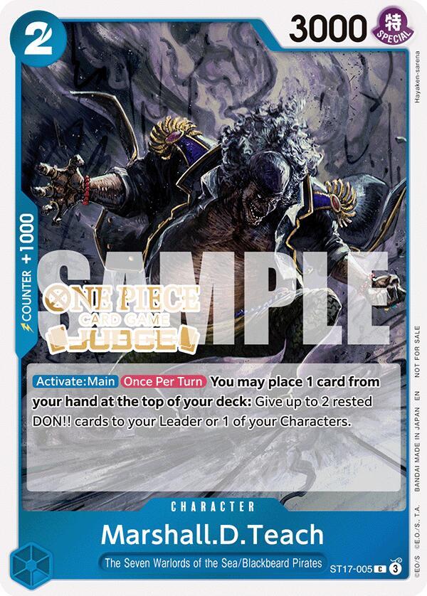 Marshall.D.Teach (Judge Pack Vol. 7) ST17-005 - One Piece Promo kart görseli