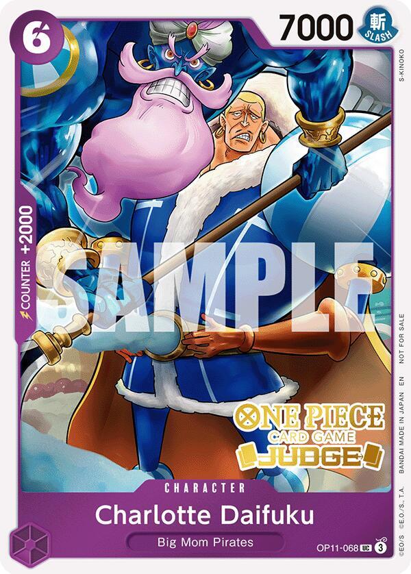 Charlotte Daifuku (Judge Pack Vol. 7) OP11-068 - One Piece Promo kart görseli