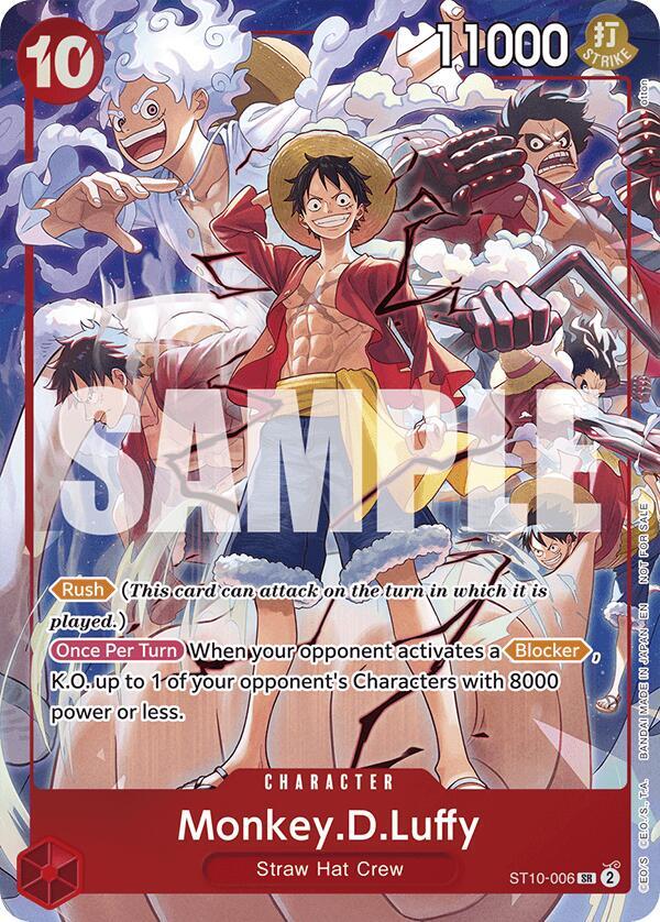 Monkey.D.Luffy (One Piece Day Dallas 2025) ST10-006 - One Piece Promo kart görseli