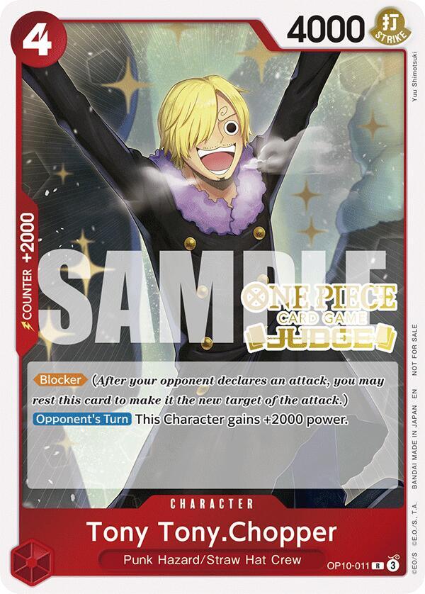 Tony Tony.Chopper (Judge Pack Vol. 6) OP10-011 - One Piece Promo kart görseli