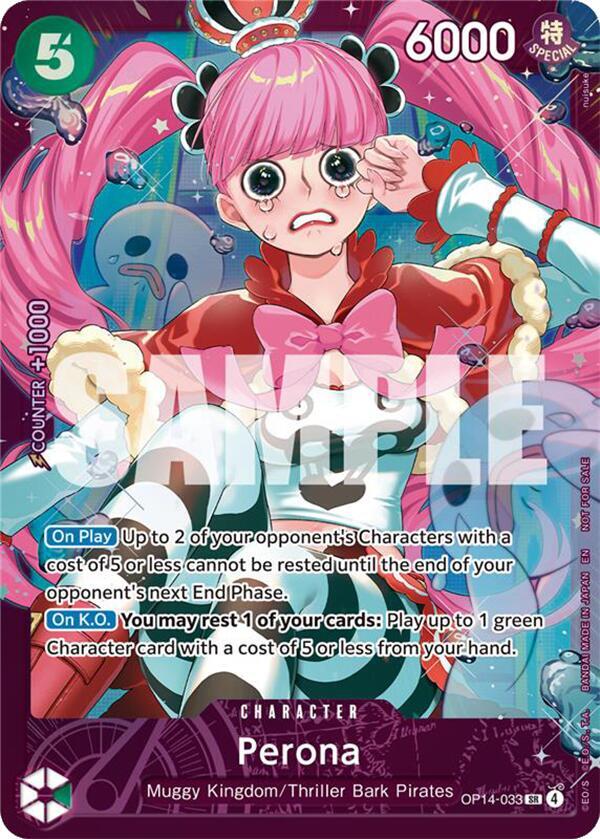 Perona (Extra Grand Battle for Stores 2026) OP14-033 - One Piece Promo kart görseli