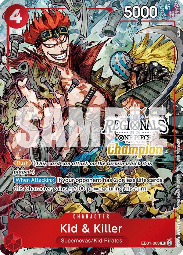 Kid & Killer (Online Regional Champion Card Set 20 kart görseli
