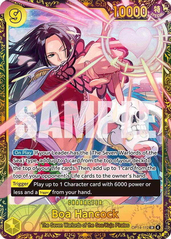 Boa Hancock (CS 26-27 Regionals Season 1) OP14-112 - One Piece Promo kart görseli