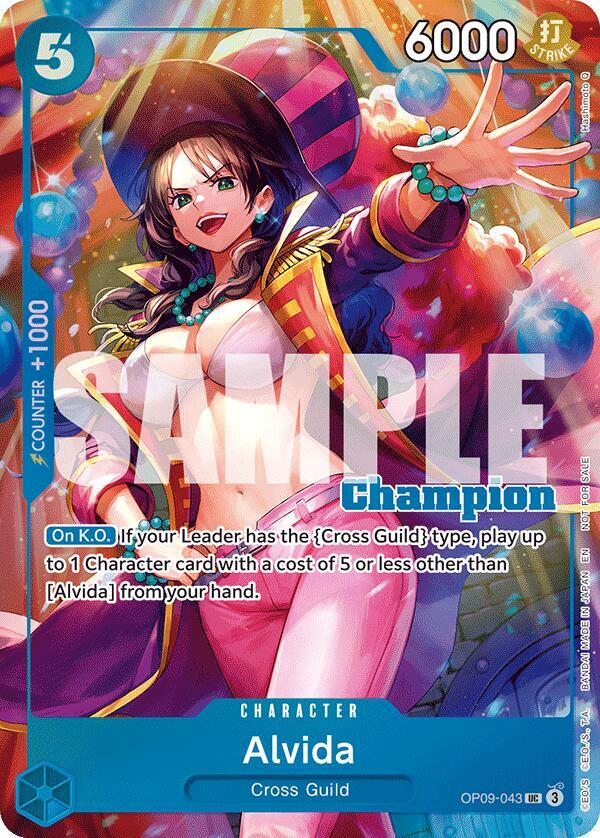 Alvida (CS 25-26 Winner Card Set 2) OP09-043 - One Piece Promo kart görseli