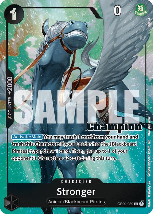 Stronger (CS 25-26 Winner Card Set 2) OP09-089 - One Piece Promo kart görseli