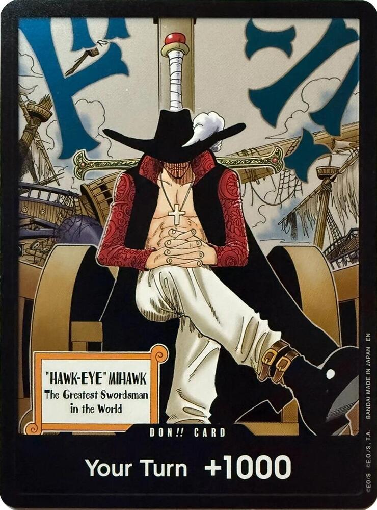 DON!! Card (Dracule Mihawk) don_2 - DON!! Cards kart görseli