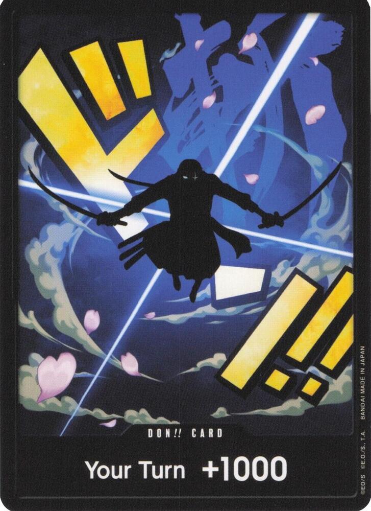 DON!! Card (Zoro) don_64 - DON!! Cards kart görseli