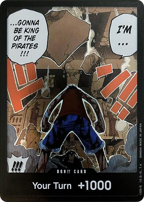 DON!! Card (Luffy vs. Crocodile) (Devil Fruits Col kart görseli