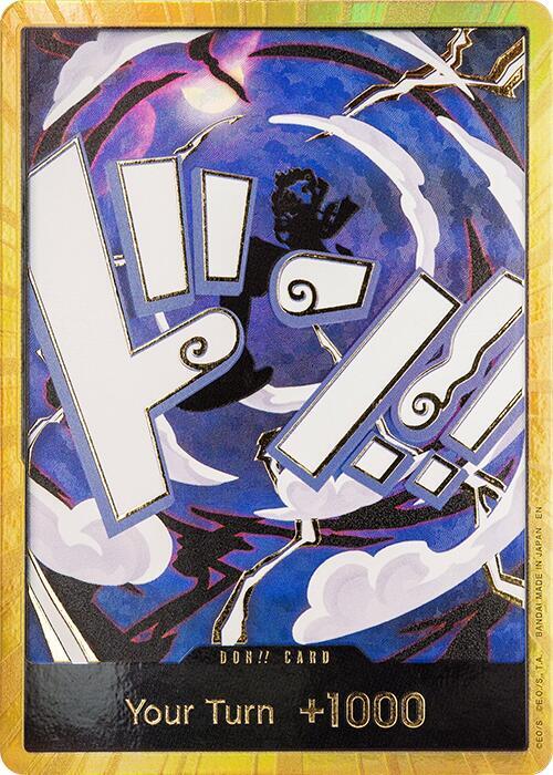DON!! Card (GEAR5 Luffy) (Gold) don_111 - DON!! Cards kart görseli