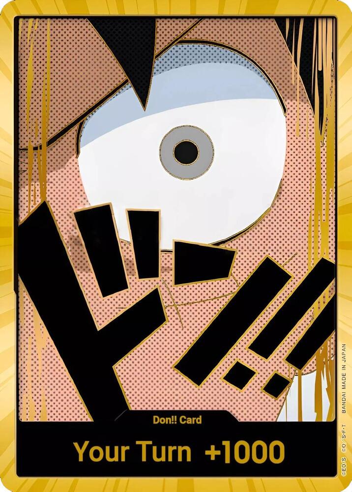 DON!! Card (Luffy) (Gold) don_116 - DON!! Cards kart görseli