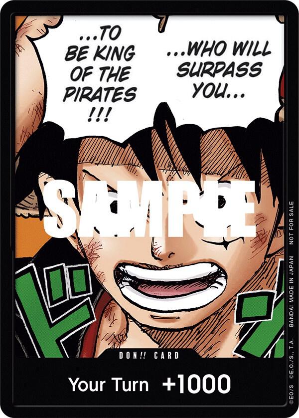 DON!! Card (Monkey.D.Luffy) (1st Anniversary DON!! don_126 - DON!! Cards kart görseli