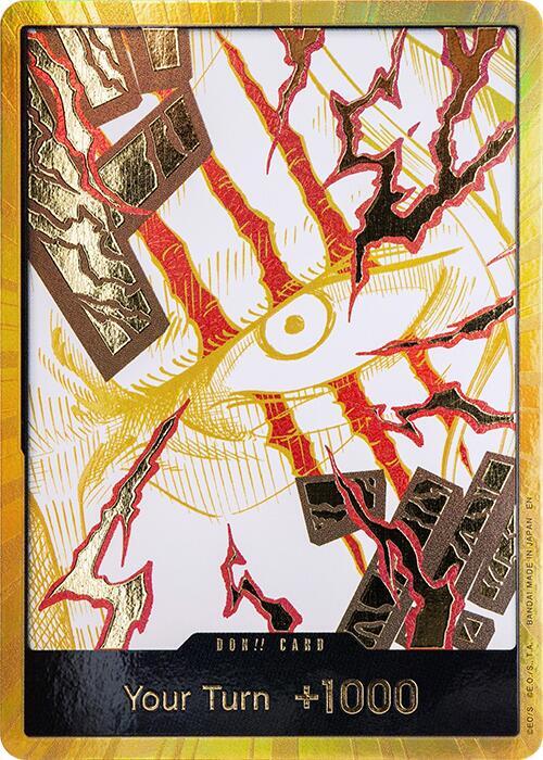 DON!! Card (Shanks) (Gold) don_131 - DON!! Cards kart görseli