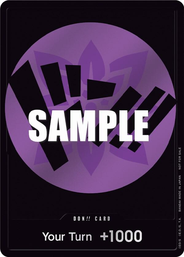 DON!! Card (Purple) don_151 - DON!! Cards kart görseli