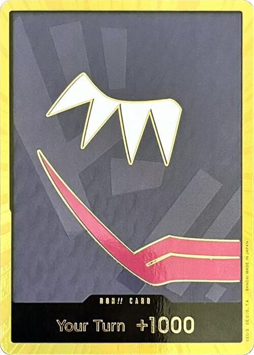 DON!! Card (Rosinante) (Gold) don_164 - DON!! Cards kart görseli