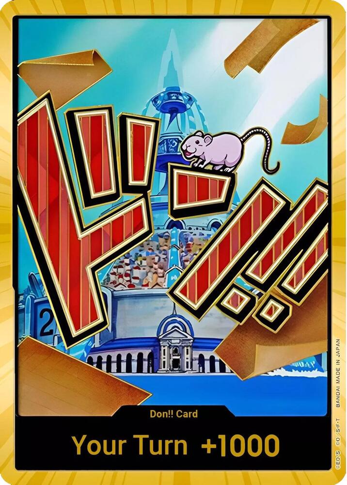 DON!! Card (Iceberg) (Gold) don_166 - DON!! Cards kart görseli