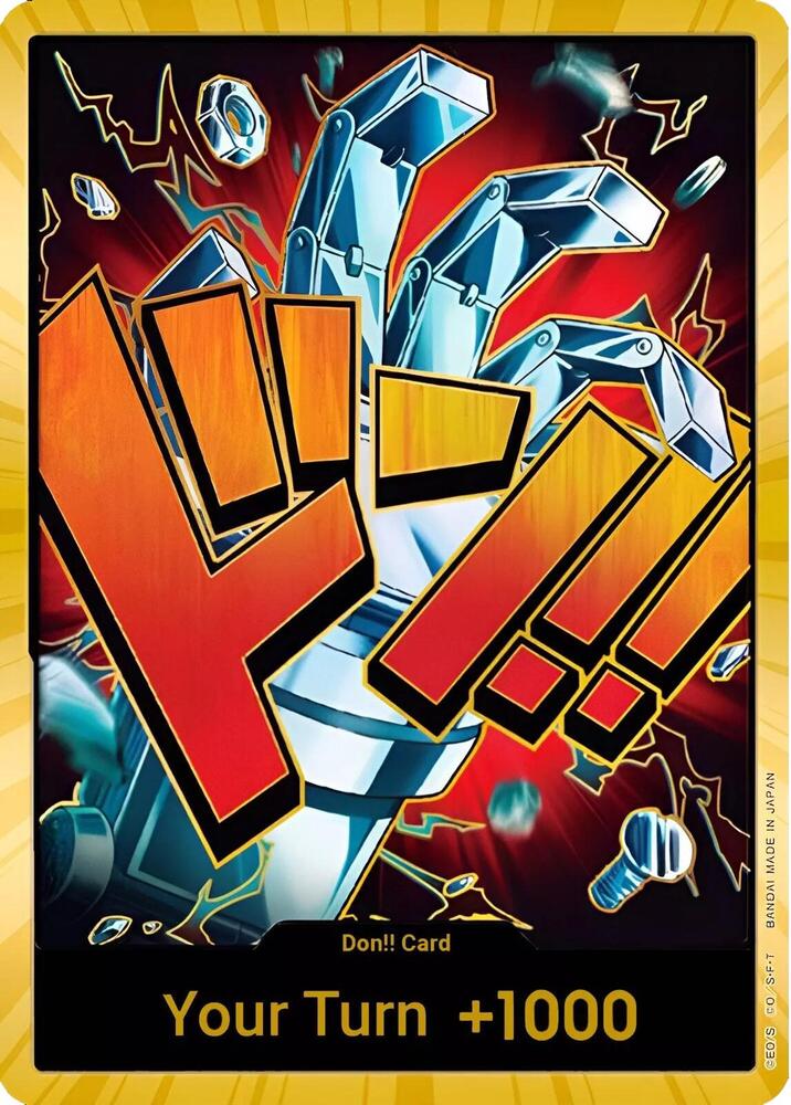 DON!! Card (Eustass "Captain" Kid) (Gold) don_173 - DON!! Cards kart görseli