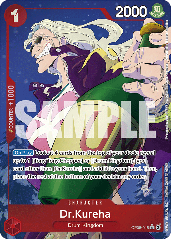 Dr.Kureha (Parallel) OP08-015 - Two Legends OP08 kart görseli