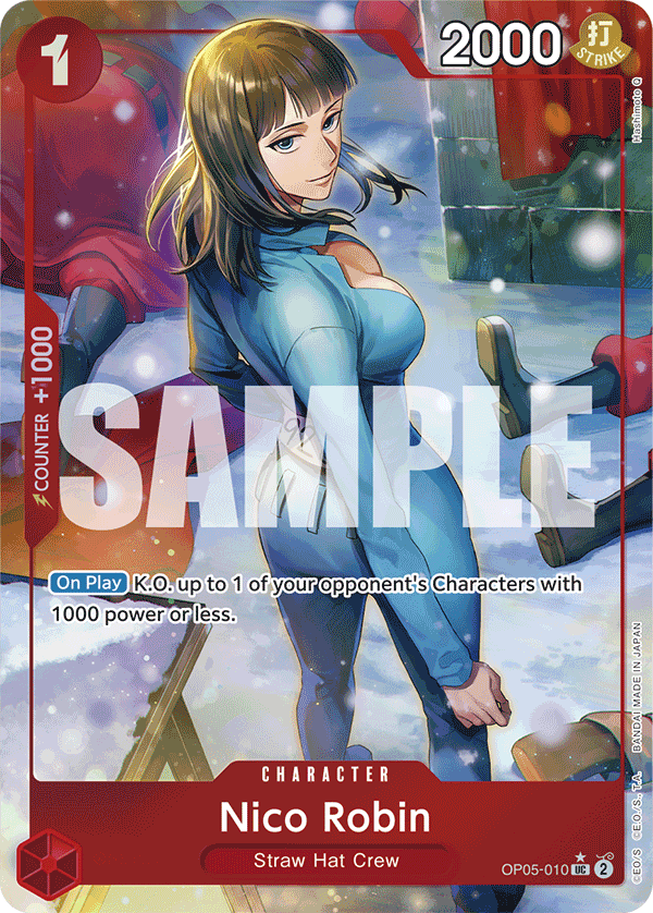 Nico Robin (Full Art) OP05-010 - Premium Booster PRB01 kart görseli