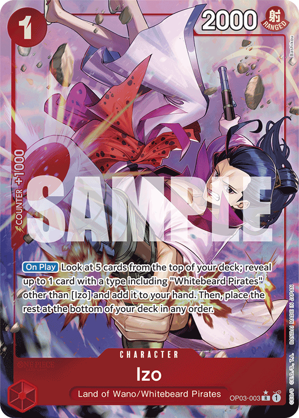 Izo (OP03-003) (Alternate Art) OP03-003 - Premium Booster PRB01 kart görseli