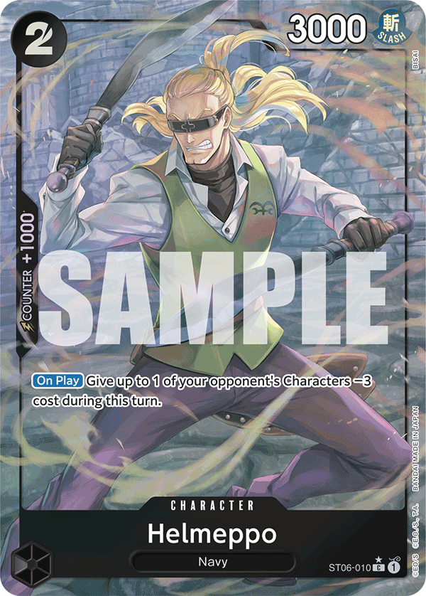 Helmeppo (Full Art) ST06-010 - Premium Booster PRB01 kart görseli