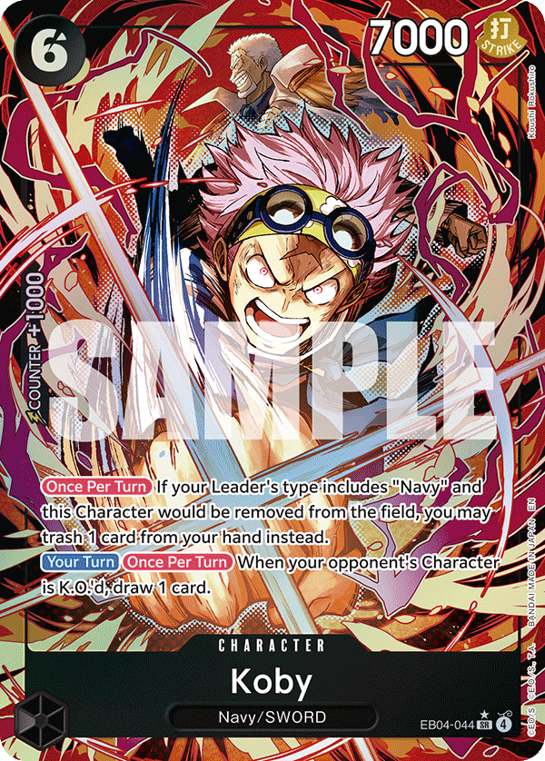 Koby (EB04-044) (Alternate Art) EB04-044 - Adventure on Kami's Island OP15-EB04 kart görseli