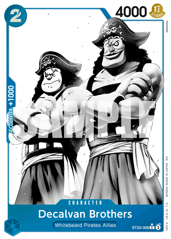 Decalvan Brothers (Parallel) ST22-008 - ST22: Ace & Newgate kart görseli