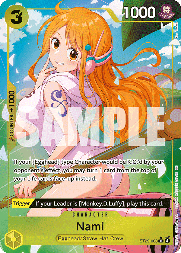 Nami (Full Art) ST29-008 - ST29: Egghead kart görseli