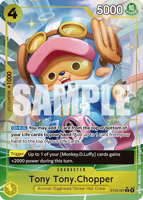 Tony Tony.Chopper (Full Art) ST29-007 - ST29: Egghead kart görseli