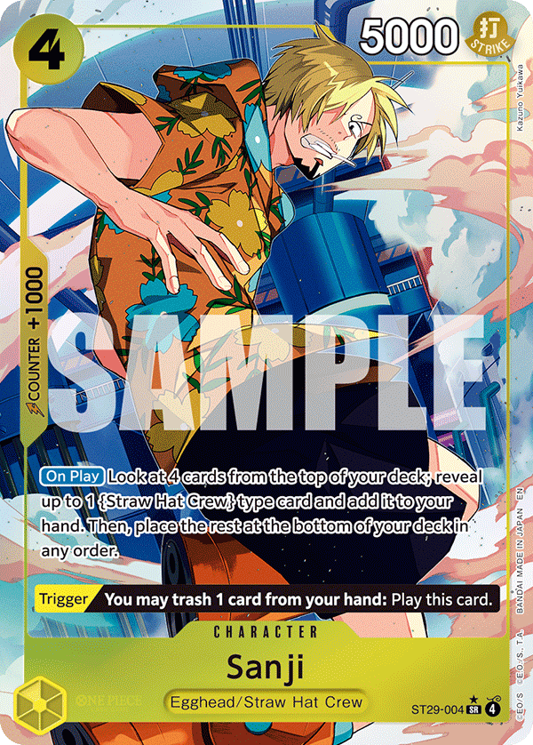 Sanji (Full Art) kart görseli
