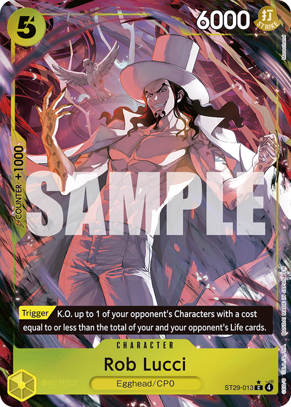 Rob Lucci (Full Art) ST29-013 - ST29: Egghead kart görseli