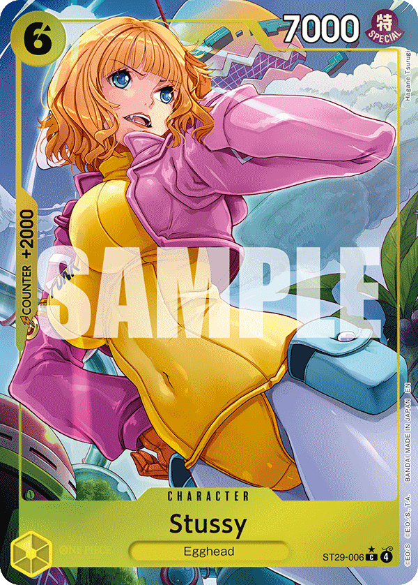 Stussy (Full Art) ST29-006 - ST29: Egghead kart görseli