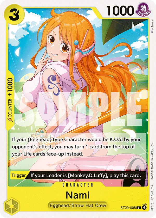 Nami ST29-008 - ST29: Egghead kart görseli