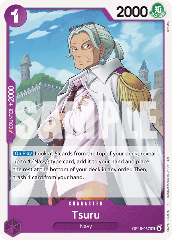 Tsuru OP16-067 - The Time of Battle OP16 kart görseli