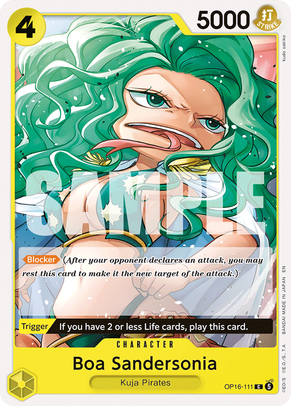 Boa Sandersonia OP16-111 - The Time of Battle OP16 kart görseli