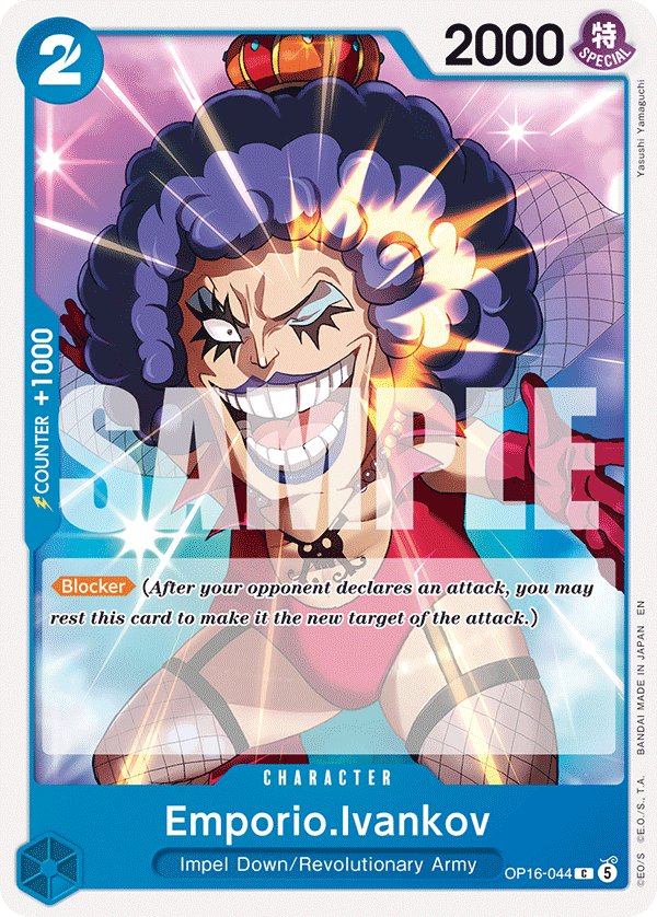 Emporio.Ivankov (044) OP16-044 - The Time of Battle OP16 kart görseli