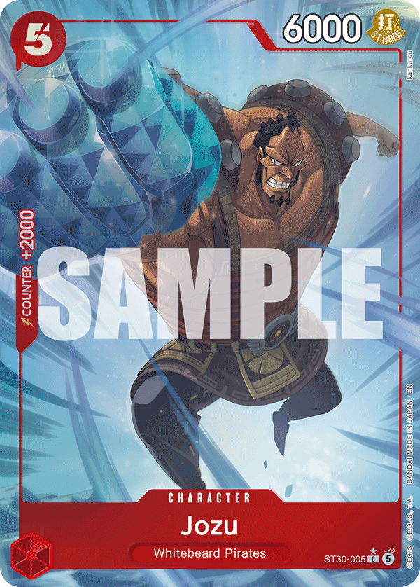 Jozu (Full Art) ST30-005 - Starter Deck EX: Luffy & Ace ST30 kart görseli
